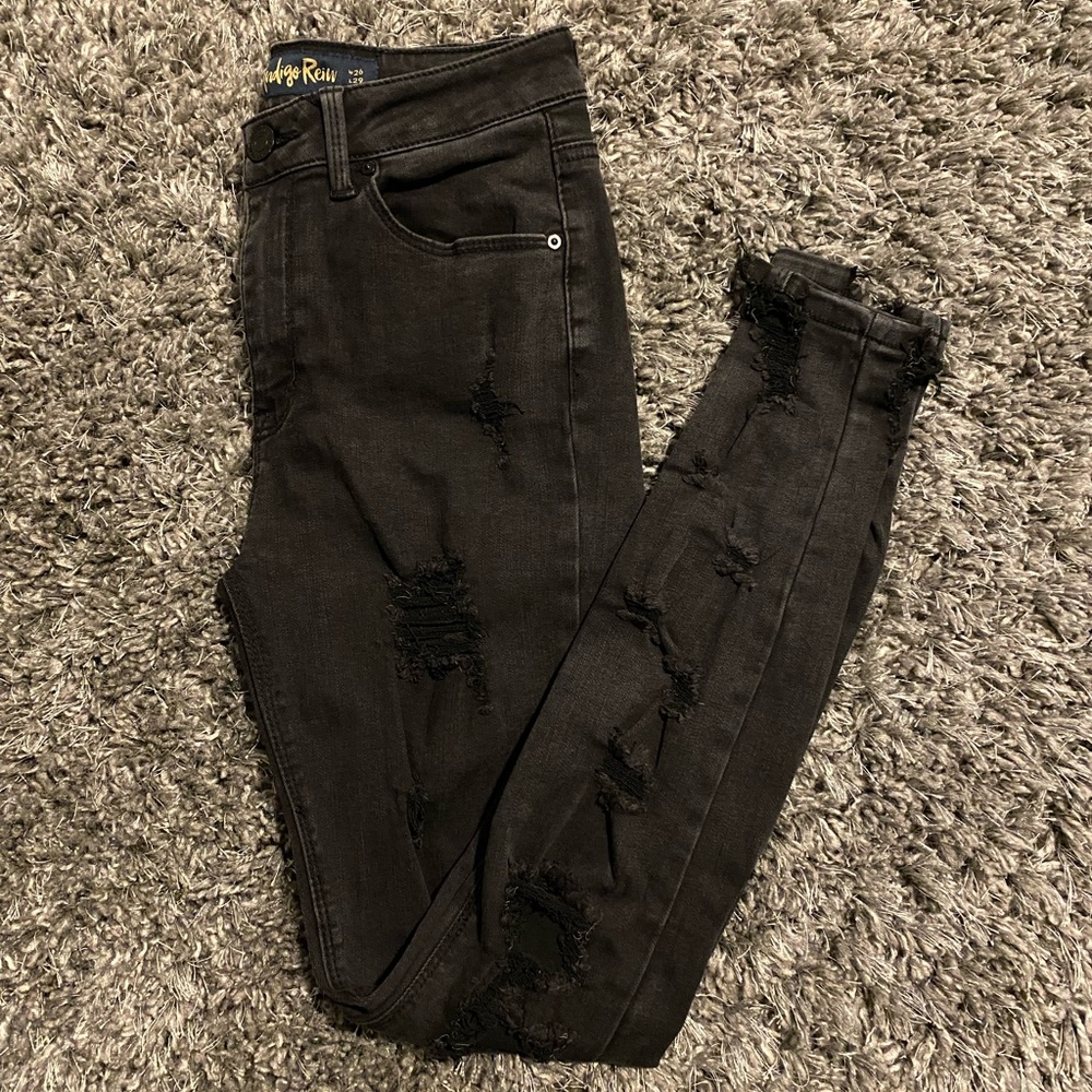 Ripped Black Skinny Jeans